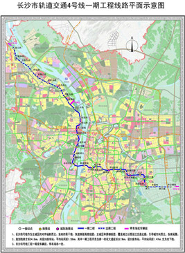 長沙市軌道交通三號線、四號線交通影響分析與評價